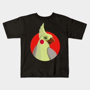 cockatiel smail Kids T-Shirt